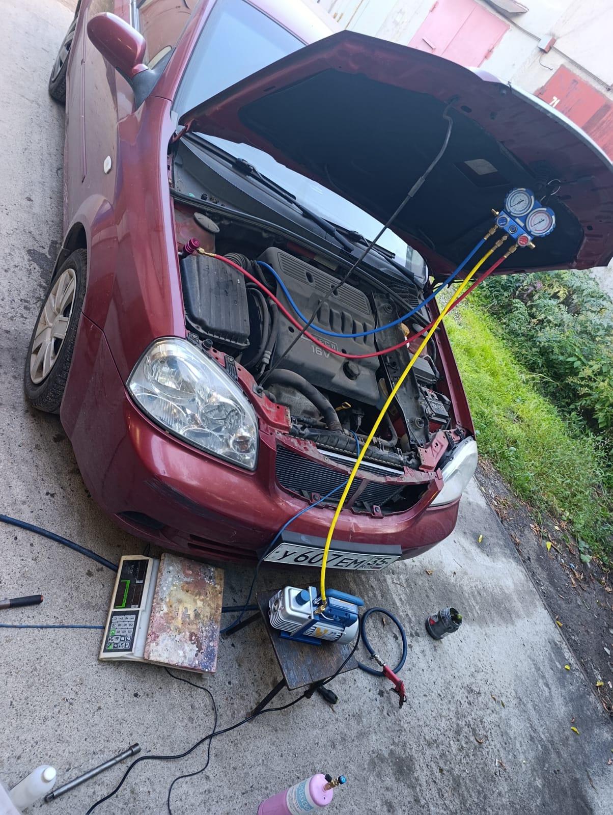 Обслуживание автокондиционера